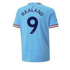 Manchester City Erling Haaland #9 Hemmatröja 2022-23 Korta ärmar